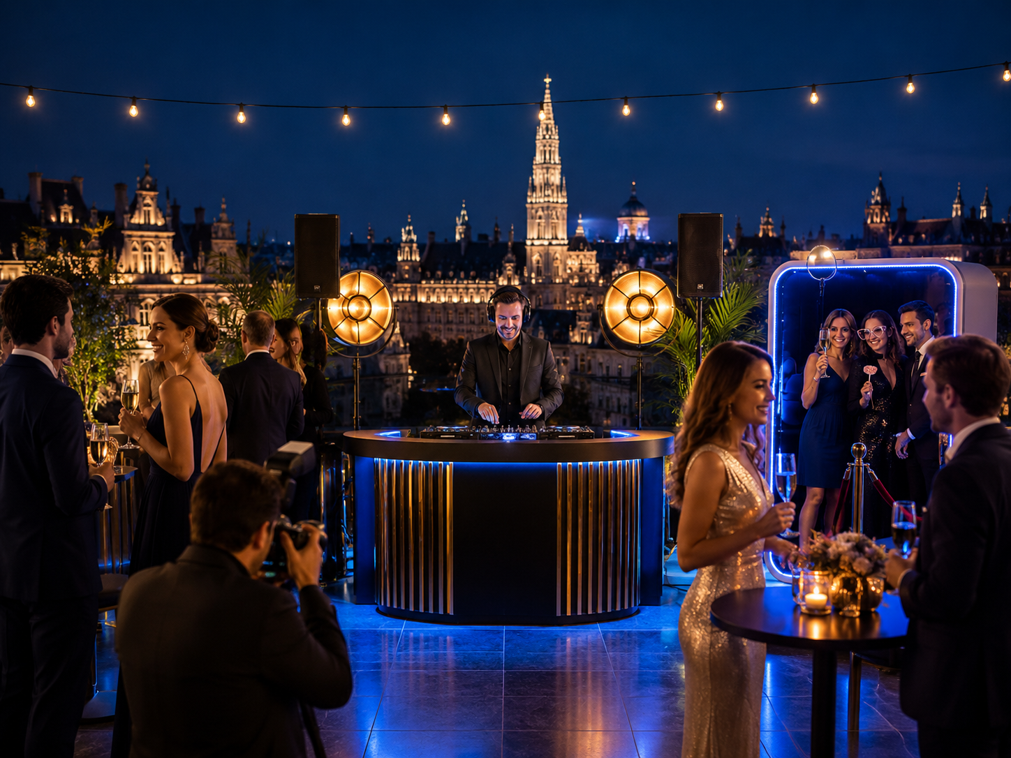 Maxi-Event DJ, photographe et photomaton pour soirée événementielle